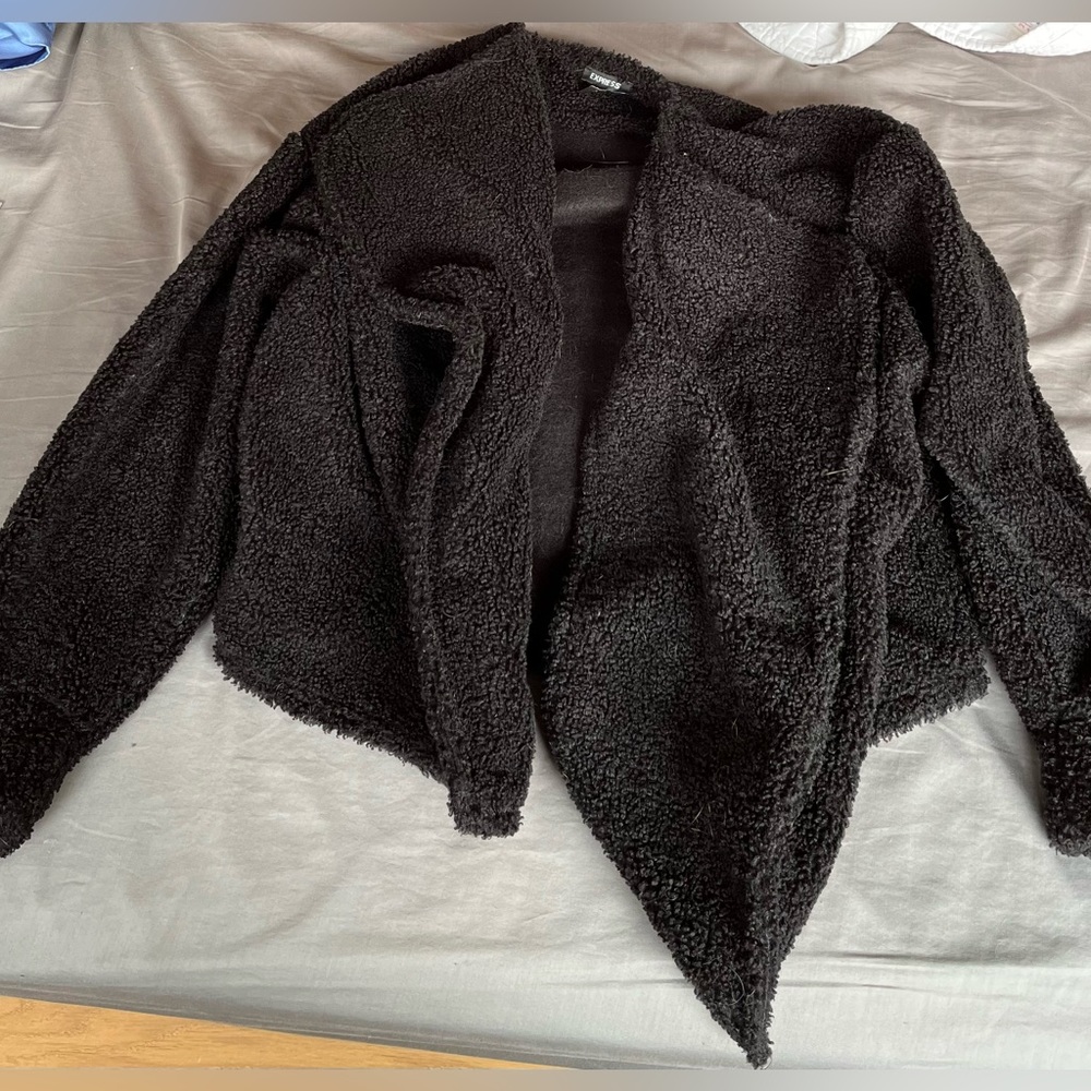 Express Sherpa pullover